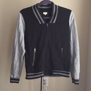 Madewell Varsity Zip-Front Jacket